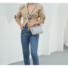 Load image into Gallery viewer, MKF Collection Crossbody bag for women, Adjustable Strap Vegan leather Shoulder Bag messenger Purse by Mia K, Pink_246
