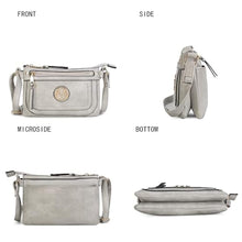 Load image into Gallery viewer, MKF Collection Crossbody bag for women, Adjustable Strap Vegan leather Shoulder Bag messenger Purse by Mia K, Pink_249
