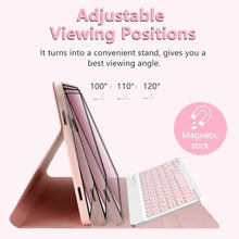 Load image into Gallery viewer, MMK Keyboard Case for Samsung Galaxy Tab A9 Plus/A9+ 5G 11 Inch 2023, Samsung A9 Plus Tablet Case with Detachable Wireless Bluetooth Keyboard (SM-X210/X216/X218) - Pink_1217
