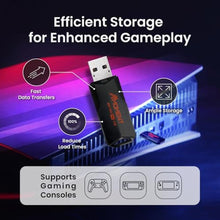Load image into Gallery viewer, MMOMENT MK700 1TB USB 3.2 Gen2x1 Flash Drive, Read up to 600MB/s, Write up to 500MB/s,Thumb Drive, Black_4841
