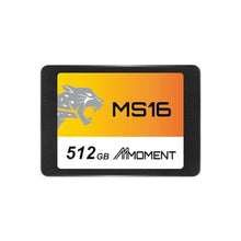 Load image into Gallery viewer, MMOMENT MS16 512GB 2.5 Inch SATA III 6 GB/s Internal Solid State Drive SSD, Read up to 550MB/s, Write up to 530MB/s, Compatible with PC Desktop_1
