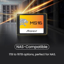 Load image into Gallery viewer, MMOMENT MS16 512GB 2.5 Inch SATA III 6 GB/s Internal Solid State Drive SSD, Read up to 550MB/s, Write up to 530MB/s, Compatible with PC Desktop_4792
