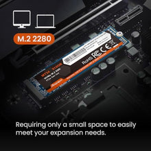 Load image into Gallery viewer, MMOMENT MT34 512GB SSD PCIe Gen3X4 NVMe M.2 2280 Internal Solid State Drive, Read up to 2000MB/s, Write up to 1500MB/s, for Laptop and PC Desktop, GenMT_4810
