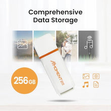 Load image into Gallery viewer, MMOMENT MU34 256GB USB 3.1 Flash Drive, Read up to 120MB/s, Write up to 60MB/s, Thumb Drive, MUHighSpeed_4656
