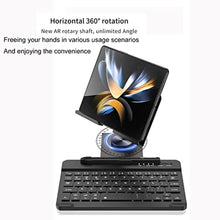 Load image into Gallery viewer, MOAITO for Samsung Galaxy Z Fold 7/6/5/4/3 Adjustable Stand for Desk, Fully Foldable &amp; Portable Keyboard Stand, Office Mobile Phone Stand Holder with Capacitor Pen and Bluetooth Mouse &amp; Keyboard Set_3361
