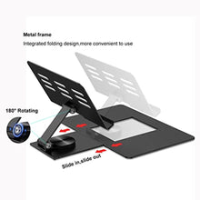 Load image into Gallery viewer, MOAITO for Samsung Galaxy Z Fold 7/6/5/4/3 Adjustable Stand for Desk, Fully Foldable &amp; Portable Keyboard Stand, Office Mobile Phone Stand Holder with Capacitor Pen and Bluetooth Mouse &amp; Keyboard Set_3362
