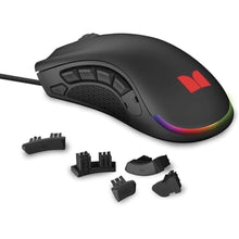 Load image into Gallery viewer, Monster Alpha 9.0 RGB Wired Gaming Mouse, Customizable Buttons, Programmable LED Lighting, True 16,000 Adjustable DPI, Ergonomic Optical PC Gaming Mouse for PC Gaming, Black_1
