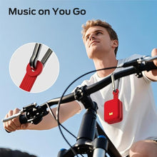 Load image into Gallery viewer, Monster Atomic Atom Wearable Bluetooth Speaker with Mics for Hands-Free Calls, IPX5 Waterproof, Compact and Portable Speaker for Workout, Cycling, Red_7127
