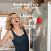 Load image into Gallery viewer, Monster Atomic Atom Wearable Bluetooth Speaker with Mics for Hands-Free Calls, IPX5 Waterproof, Compact and Portable Speaker for Workout, Cycling, Red_7129
