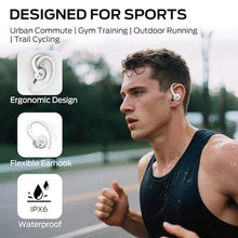 Load image into Gallery viewer, Monster N-Lite 216 Wireless Earbuds, Sports Earbuds with Earhooks, Noise Cancelling Headset, Stereo Deep Bass Over Ear Buds 48H Playtime, IPX6 Waterproof Earphones for Running/WorkoutWhite_65
