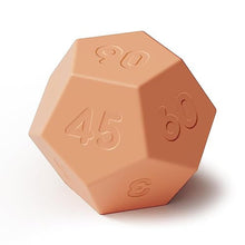 Load image into Gallery viewer, mooas Dodecagon Time Ball Rechargeable Mini Timer (Sand Peach), 11 Preset Times, Desk Productivity &amp; Workout Timer, Sound/Vibrate/Mute, Easy to Use, SandPeach_1
