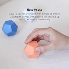 Load image into Gallery viewer, mooas Dodecagon Time Ball Rechargeable Mini Timer (Sand Peach), 11 Preset Times, Desk Productivity &amp; Workout Timer, Sound/Vibrate/Mute, Easy to Use, SandPeach_7747
