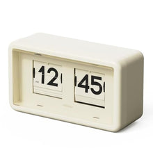 Load image into Gallery viewer, mooas Newtro Flip Desk Clock, Battery Powered, Wall/Desk (Cream)_1
