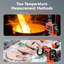 Load image into Gallery viewer, MOONASCEND -58F to 1796F Infrared Thermometer Gun, Dual-Mode 16:1, OrangeFtoFandFtoFholster_1500
