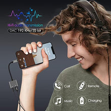 Load image into Gallery viewer, MOOU iPhone Splitter Audio and Charge Adapter [Apple MFi Certified] 2 in 1 Lightning to 3.5mm Headphones Jack + Charger Adapter for iPhone 14/14 Pro/13/13 Pro/13 Pro Max/12/12 Mini/11/11 Pro/X/XS/SE, Gray_310
