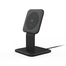 Load image into Gallery viewer, Mophie - 15W Wireless Charging Stand Compatible with snap and MagSafe for Smartphones, iPhone, Google Pixel, Samsung Galaxy, Qi-Enabled Devices, Black_1
