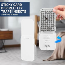 Load image into Gallery viewer, Mosalogic Fruit Fly Traps for House Use Gnat Trap Flying Insect Trapper Plug-in Mosquito Killer Indoor Gnat Moth Catcher Fly Tapper with Night Light UV Attractant Catcher for Home Office White-1PACK_8269
