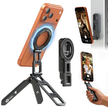 Load image into Gallery viewer, MOSENVKA Magnetic Phone Tripod for MagSafe with Dual Magnet Base, Darkgrey_1
