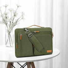 Load image into Gallery viewer, MOSISO 360 Protective Laptop Shoulder Bag, 15 inch Computer Bags, OliveGreen_895
