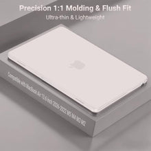 Load image into Gallery viewer, MOSISO Compatible with MacBook Air 13 inch Case M5 2026 M4 2025 M3 M2 2024-2022 A3449 A3240 A3113 A2681,Hard Shell&amp;Keyboard Cover&amp;Screen Film&amp;Pouch for MacBook Air 13.6 inch Case, Stone Gray, StoneGray_7682
