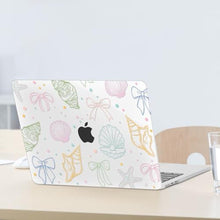 Load image into Gallery viewer, MOSISO Compatible with MacBook Air 13 inch Case M5 M4 M3 M2 2026-2022, SeashellBowknot_799
