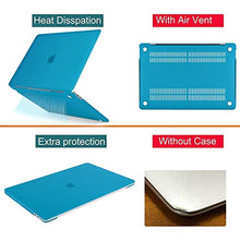 Load image into Gallery viewer, MOSISO Compatible with MacBook Pro 16 inch Case 2020 2019 Release A2141 with Touch Bar Touch ID, Ultra Slim Protective Plastic Hard Shell Case &amp; Keyboard Cover Skin, Aqua Blue_2562

