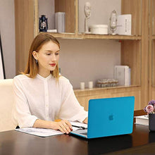 Load image into Gallery viewer, MOSISO Compatible with MacBook Pro 16 inch Case 2020 2019 Release A2141 with Touch Bar Touch ID, Ultra Slim Protective Plastic Hard Shell Case &amp; Keyboard Cover Skin, Aqua Blue_1547
