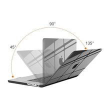 Load image into Gallery viewer, MOSISO Compatible with MacBook Pro 16 inch Case M5 2026 M4 2025 M3 M2 M1 2024-2021 A3429 A3428 A3403 A3186 A2991 A2780 A2485, Protective Hard Shell&amp;Keyboard Cover&amp;Screen Film&amp;Pouch, Crystal Black, CrystalBlack_8253
