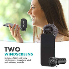 Load image into Gallery viewer, Movo TPM100 USB-C Microphone - Directional Stereo Cardioid Mic Compatible with iPad Pro, Samsung Galaxy, LG, HTC Google, and Other USB-C Type Devices, Black_2582
