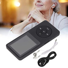 Load image into Gallery viewer, MP3 Player, Portable HiFi Music Player with 1.8 Inch Display Supports up to 64GB, Support Music, Video, Picture, Record, File, Game (Black)_7794
