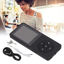 Load image into Gallery viewer, MP3 Player, Portable HiFi Music Player with 1.8 Inch Display Supports up to 64GB, Support Music, Video, Picture, Record, File, Game (Black)_7795
