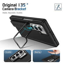 Load image into Gallery viewer, MRRSIWEI Wrist Strap Case for Samsung Galaxy Z Fold 7 with Screen Protector, Military Grade Shockproof Protection Case with Camera Kickstand Cover for Samsung Galaxy Z Fold7.Strap Black_1089
