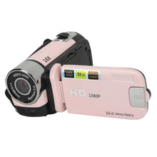 Load image into Gallery viewer, Mtlavishness D90 Digital Video Camera Camcorder Portable 1080P HD Handheld Recorder Camera 16MP 16X Zoom with Fill Light 2.4 Inch Rotatable LCD Screen for Vlogging Travel Sports Events_645
