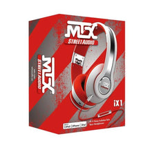Load image into Gallery viewer, MTX Audio IX1-White Street Audio On Ear Acoustic Monitors - White_8327

