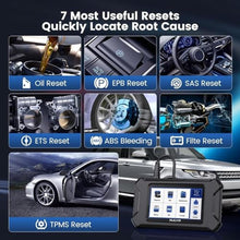 Load image into Gallery viewer, MUCAR CS6 OBD2 Scanner Diagnostic Tool, Engine Transmission BCM Car Scanner, ABS Code Reader, SRS TPMS Scan Tool, 7 Reset Service, Oil/EPB/SAS/TPMS/DPF/Throttle/ABS Bleed, Auto VIN, Free Update_7366
