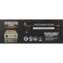 Load image into Gallery viewer, Multimode ST Gigabit Fiber Media Converter - Built-in ST Fiber Module 550 m (0.34 Miles) 850 nm - to UTP Cat5e 10/100/1000 RJ-45 Auto Sensing Gigabit or Fast Ethernet - Jumbo Frame - LLF Support, Beige_8730
