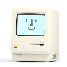 Load image into Gallery viewer, MUMUQ Maclock WB-8 Retro Pixel Alarm Clock, White_1
