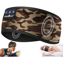 Load image into Gallery viewer, MUSICOZY Sleep Headphones Bluetooth 5.4 Headband, Sports Wireless Earphones Sweat Resistant Earbuds Sleeping Headphone with Ultra-Thin HD Stereo Speaker for Workout Running Cool Gadgets_1
