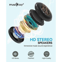 Load image into Gallery viewer, MUSICOZY Sleep Headphones Bluetooth Sleep Eye Mask for Sleeping, Headband Wireless Music Sleeping Masks Headphones, Sleep Earbuds for Side Sleepers Men Women with Speakers Cool Tech Gadgets(Grey)_44
