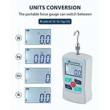 Load image into Gallery viewer, Mxmoonfree 500N Digital Force Gauge Push Pull Tester Portable with Case_7996
