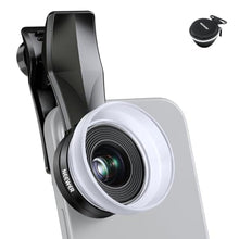 Load image into Gallery viewer, NEEWER 10X Macro Lens with 17mm Thread Clip and Detachable Diffuser Hood, Also for 17mm Threaded Phone Cage/Case/Clamp/Backplate, LS-28 PRO_1
