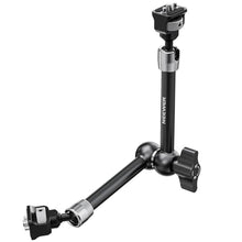 Load image into Gallery viewer, NEEWER 11" Articulating Magic Arm with 360 Ball Heads &amp; Locating Pins for ARRI, Camera Monitor Mount with 1/4" Screws for DSLR Action Camera Monitor Video Light Compatible with SmallRig Cage Rig,ST16, Black_1
