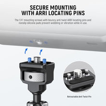 Load image into Gallery viewer, NEEWER 11" Articulating Magic Arm with 360 Ball Heads &amp; Locating Pins for ARRI, Camera Monitor Mount with 1/4" Screws for DSLR Action Camera Monitor Video Light Compatible with SmallRig Cage Rig,ST16, Black_5268
