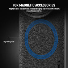 Load image into Gallery viewer, NEEWER 14 Ultra Case, Protective Heavy Duty Case with Wireless Charging, 17mm Lens Mounts &amp; 67mm Filter Adapter, TPU + PC Faux Leather, Compatible with Xiaomi 14 Ultra, PA051 Black_3767
