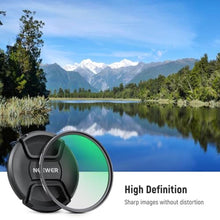 Load image into Gallery viewer, NEEWER 67mm MC UV Protection Filter with Lens Cap, Multi Resistant Nano Coatings/HD Optical Glass/Water Repellent/Scratch Resistant/Aluminum Alloy Ultra Slim Frame/Ultraviolet Filter_5324
