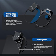 Load image into Gallery viewer, NEEWER 67mm Phone Filter Mount, Adjustable Threaded Lens Filter Clip with Cold Shoe Mount Compatible with iPhone 17 16 15 Pro Max Plus 14 13 Samsung Galaxy S25 Ultra S24, LA006_8744
