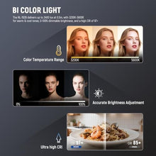 Load image into Gallery viewer, NEEWER BASICS 13" LED Video Light Panel, 20W Ultra Thin Bi Color, NL-192B_257
