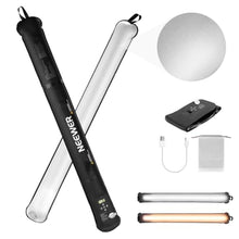 Load image into Gallery viewer, NEEWER Basics 21W Handheld LED Fill Light 35.5"/90cm, Bi Color, GC21B, white_1
