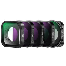 Load image into Gallery viewer, NEEWER ND Filter Set (4 Pack) with 15X Magnification Lens, ND8 ND16 ND32 CPL Filter + Closeup Lens for Macro Photography Action Camera Accessories Compatible with GoPro Hero 13 12 11 10 9, FL-GP25_1
