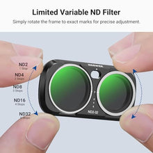 Load image into Gallery viewer, NEEWER ND Filter Set Compatible with Insta360 Luna Ultra Gimbal Camera Only, black_33

